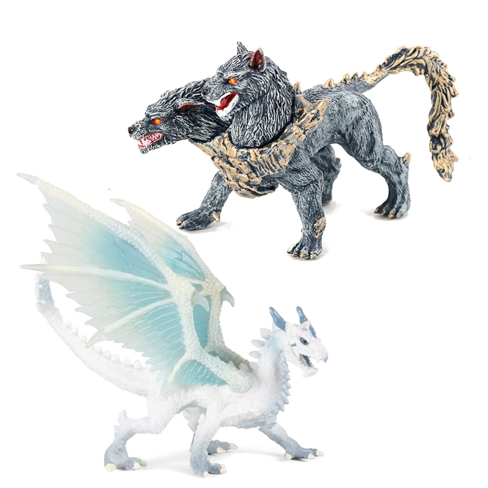 Amazon.co.jp: UTST ホワイトドラゴン フィギュア モンスター
